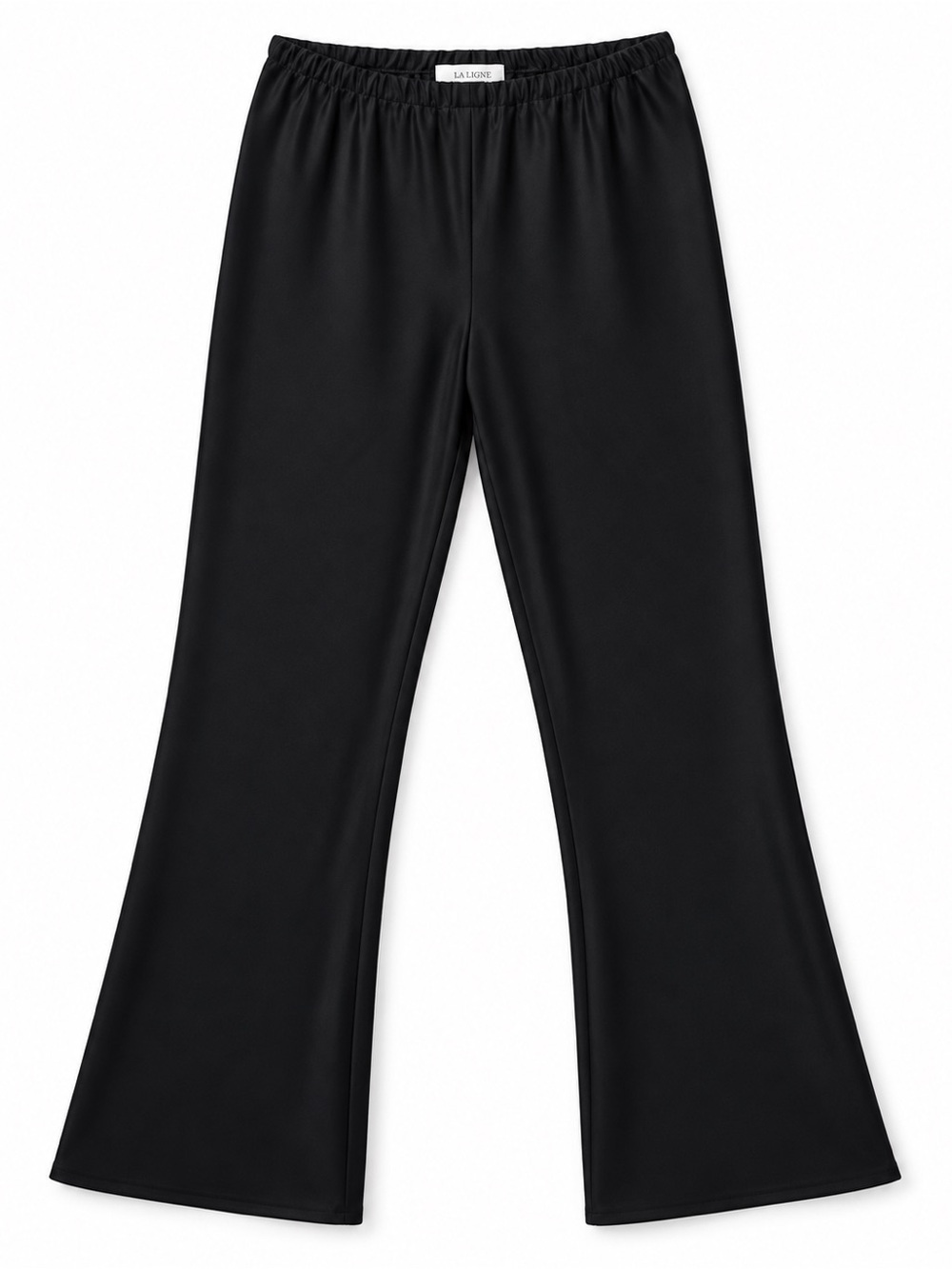 La Ligne Colby Black Satin Pants – Size S